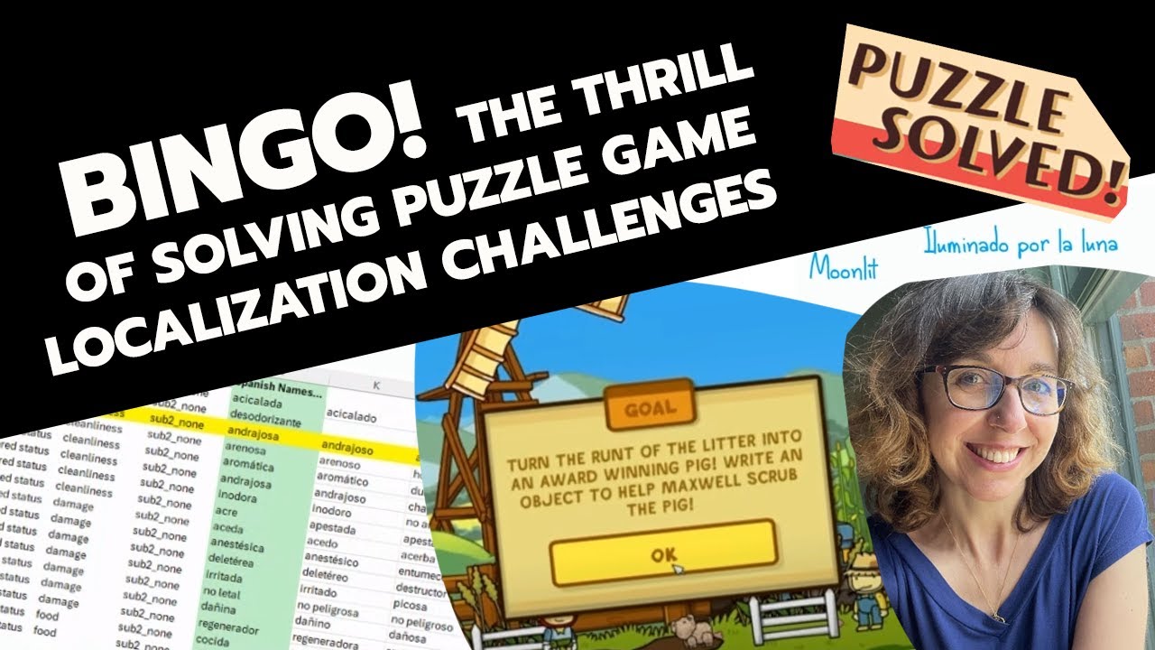 Bingo! The thrill of solving puzzle game localization challenges