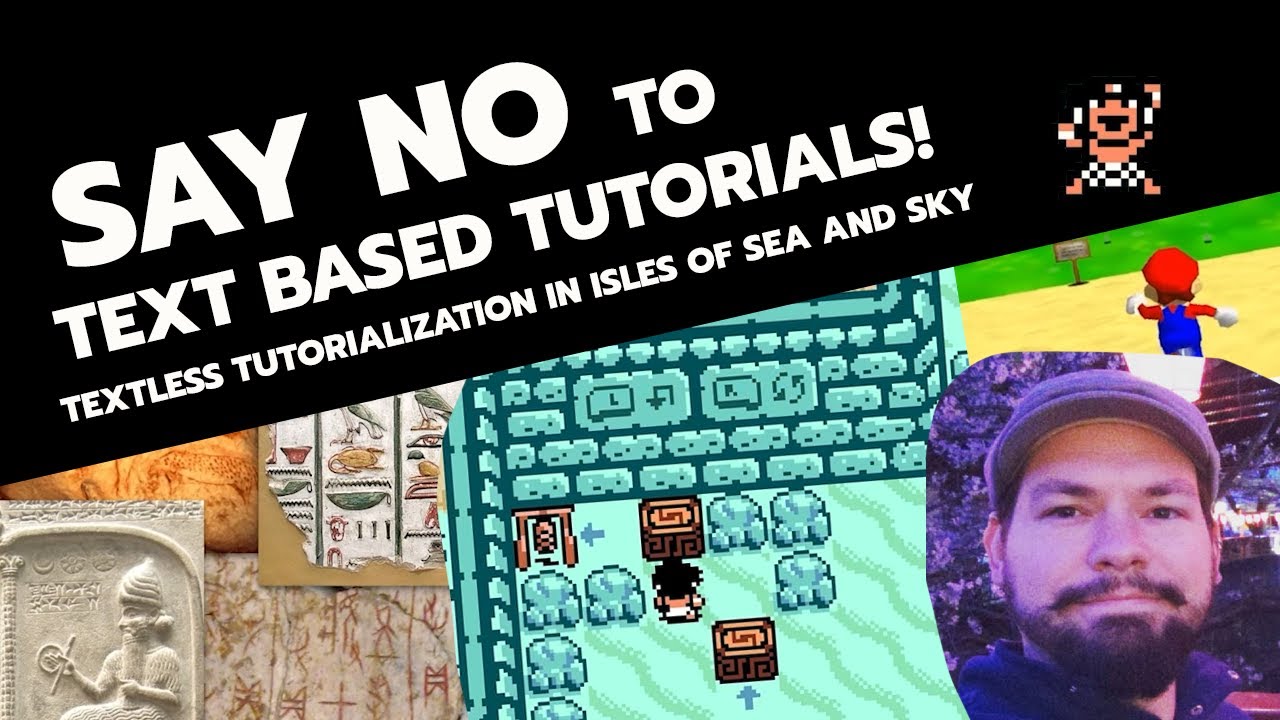 Say no to text based tutorials! - Textless Tutorialization in Isles of Sea and Sky