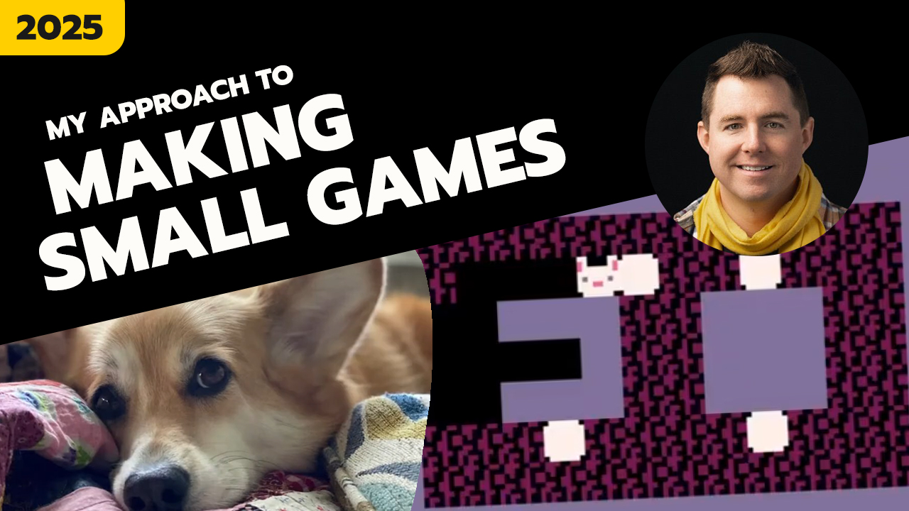 CorgiSpace, or, short legs on purpose, or, my approach to making small games