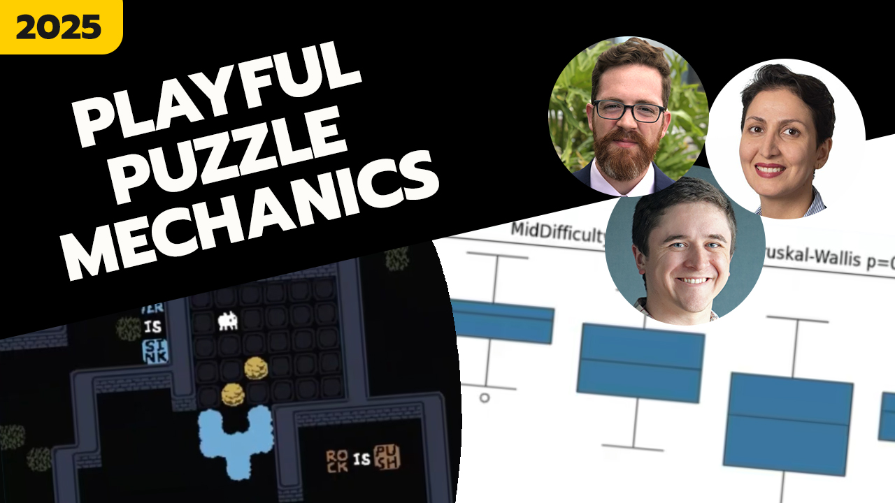 Playful Puzzle Mechanics - updates on puzzle game research