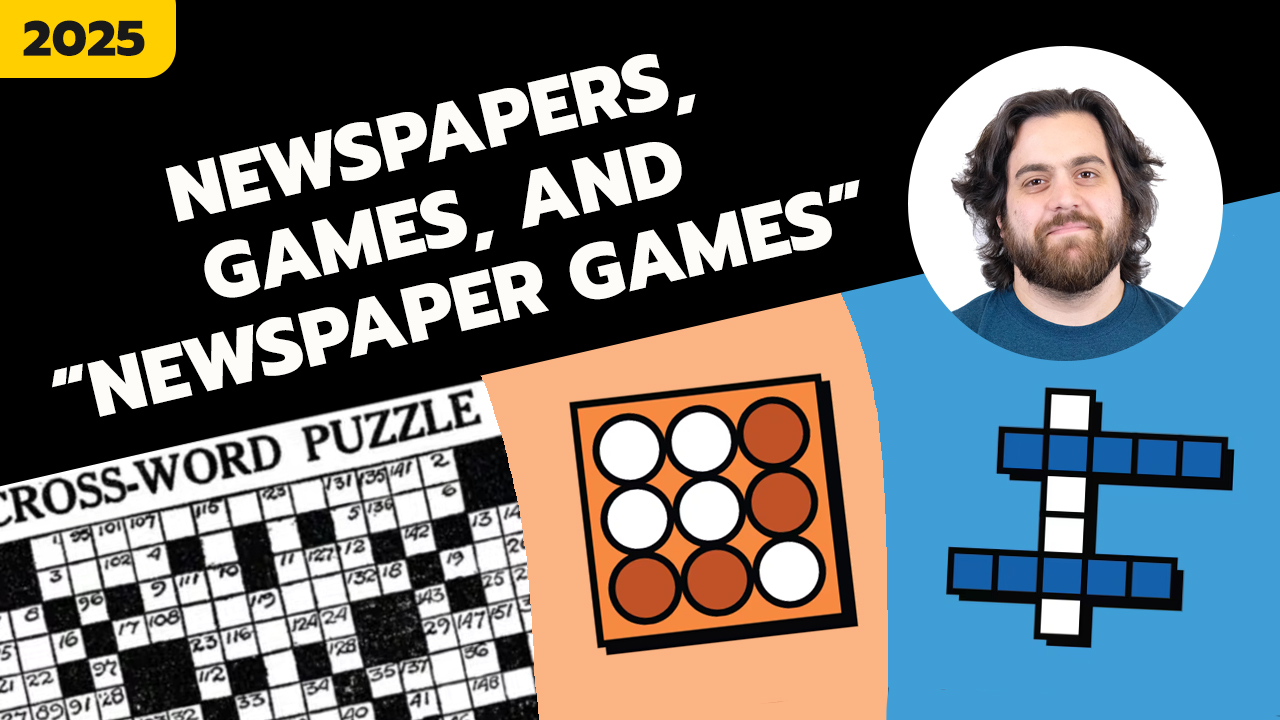 Newspapers, Games, and "Newspaper Games"