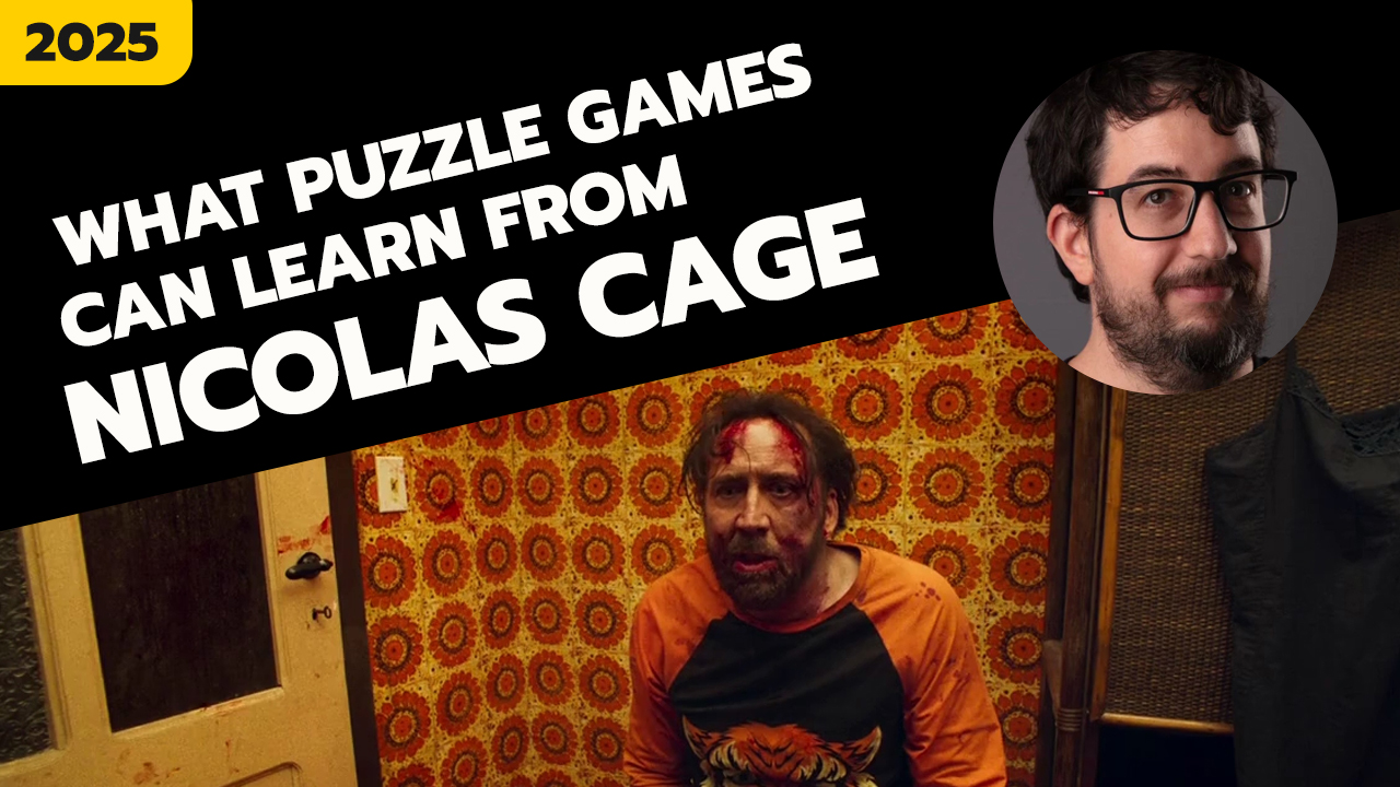 What puzzle games can learn from Nicolas Cage