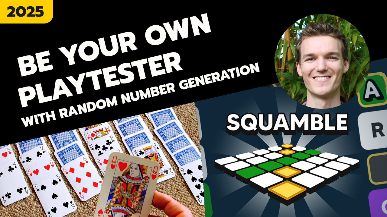 Be Your Own Playtester with Random Number Generation