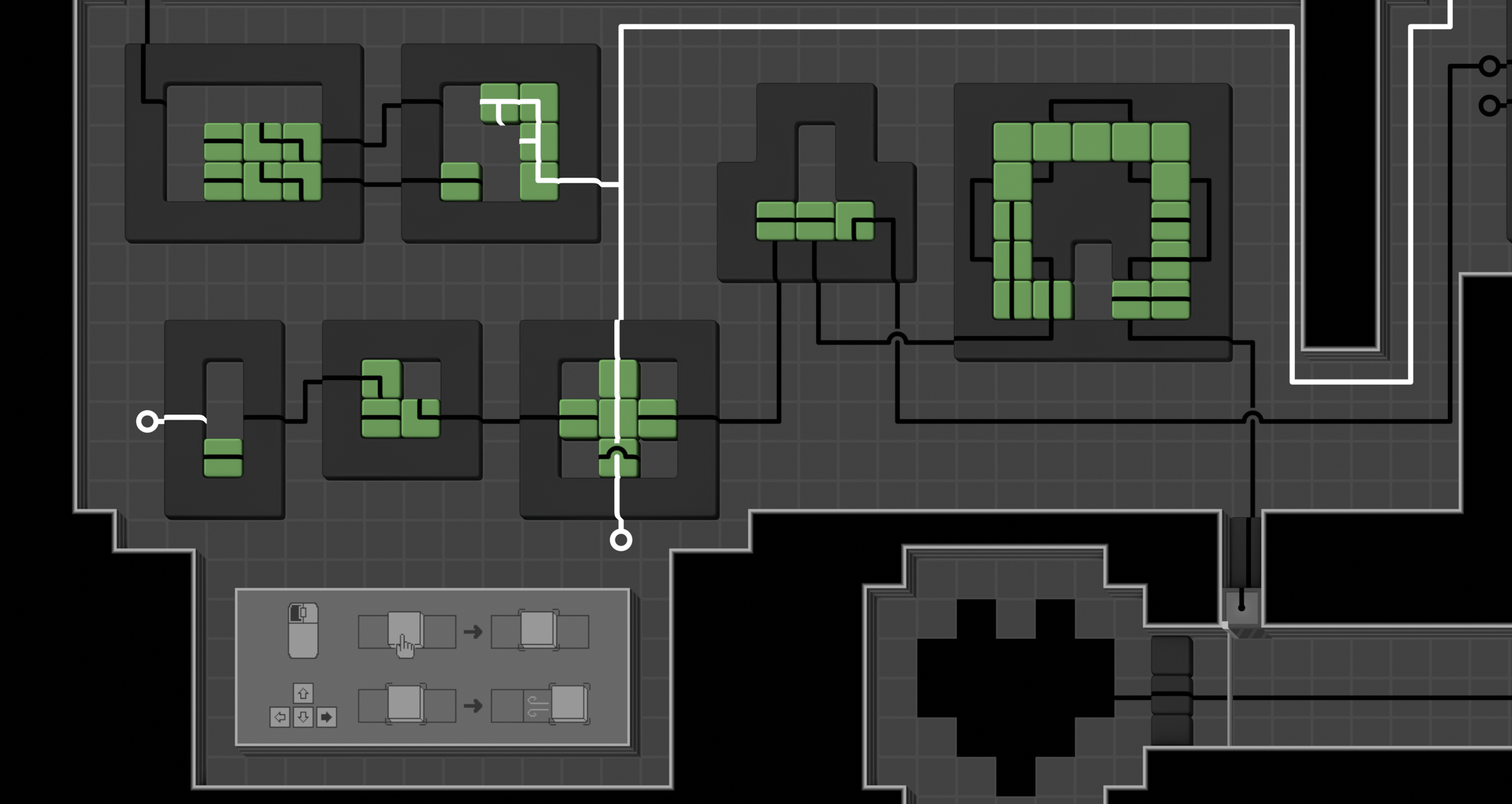 This new free, sprawling, cryptic puzzle game is played with only a ...