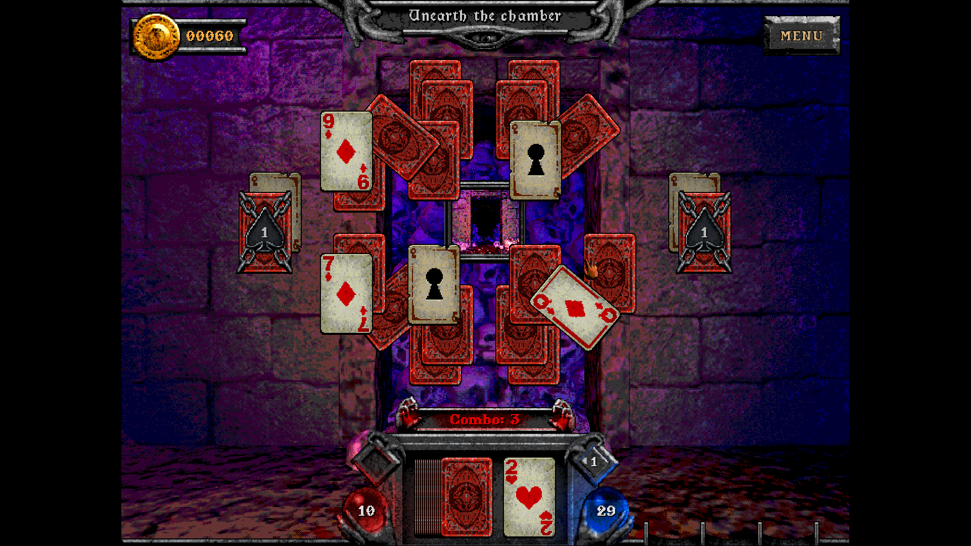 Forbidden Solitaire hypnotizes with dark fantasy solitaire, ensnares ...