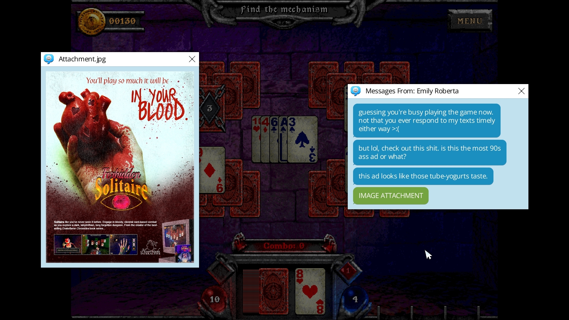 Forbidden Solitaire hypnotizes with dark fantasy solitaire, ensnares ...