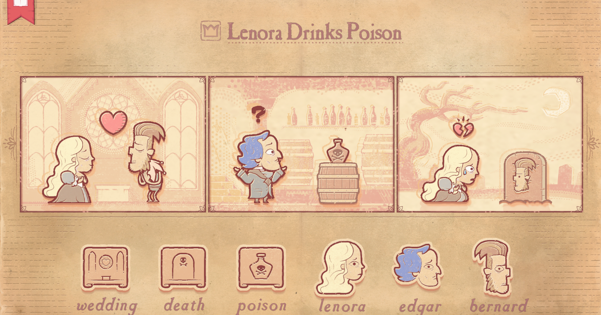 Construct the narrative in the long-awaited Storyteller · Thinky Games