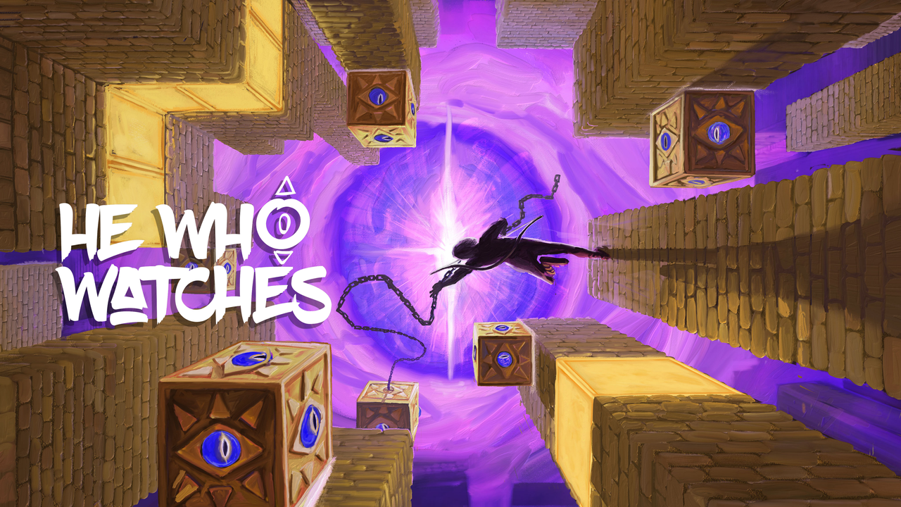 Upcoming first-person wall-walking puzzler He Who Watches reveals ...